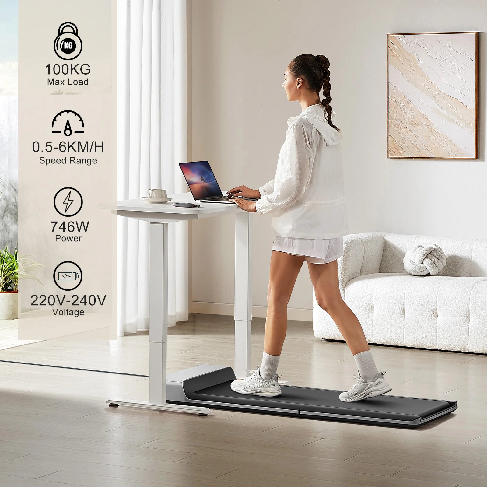 WalkingPad P1 Thin Folding Electric Treadmill
